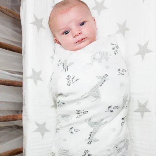 Lulujo - Large Muslin Swaddle - Afrique - liquidation.store