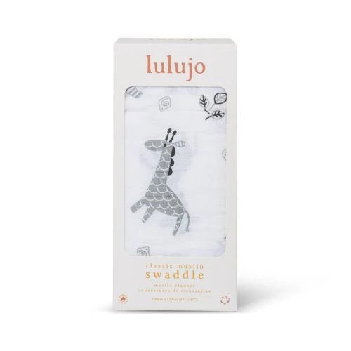 Lulujo - Large Muslin Swaddle - Afrique - liquidation.store