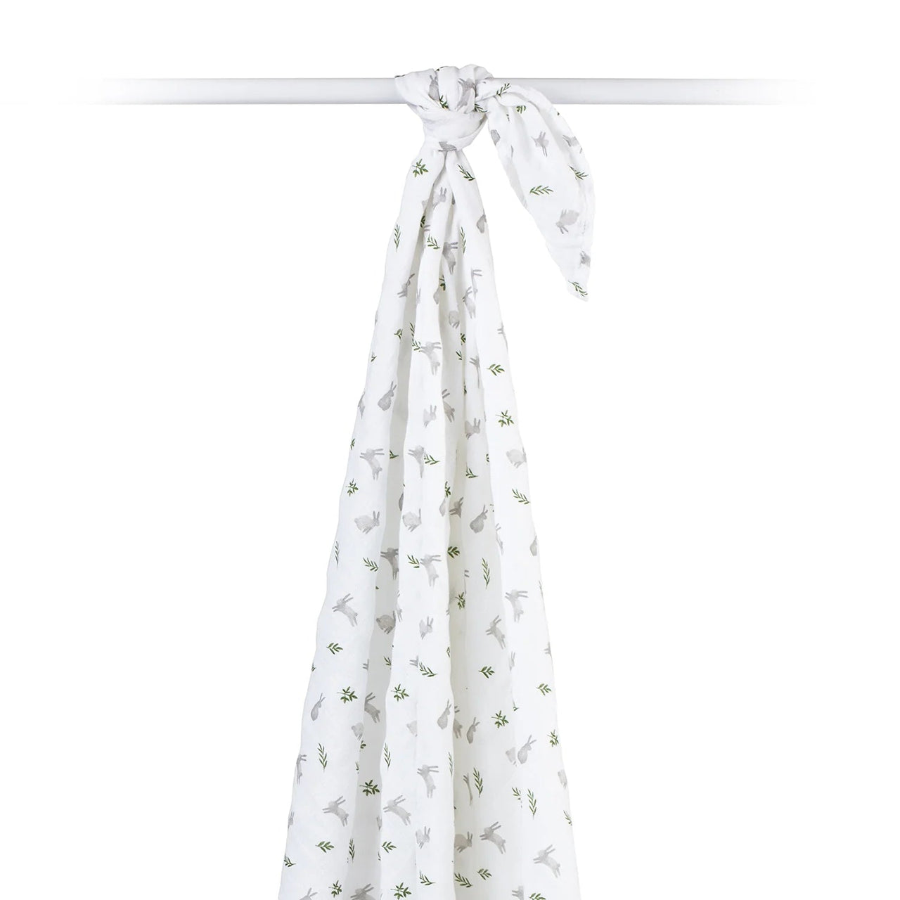Lulujo Muslin Swaddle - Bunnies (100cm x 100cm) - liquidation.store