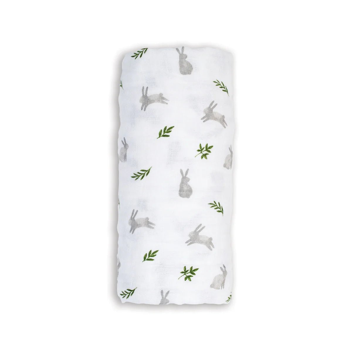 Lulujo Muslin Swaddle - Bunnies (100cm x 100cm) - liquidation.store