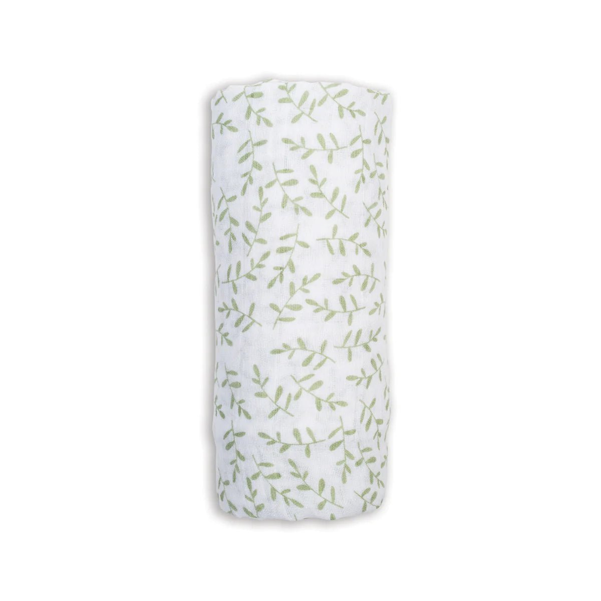 Lulujo Muslin Swaddle - Greenery (100cm x 100cm) - liquidation.store