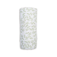 Lulujo Muslin Swaddle - Greenery (100cm x 100cm) - liquidation.store