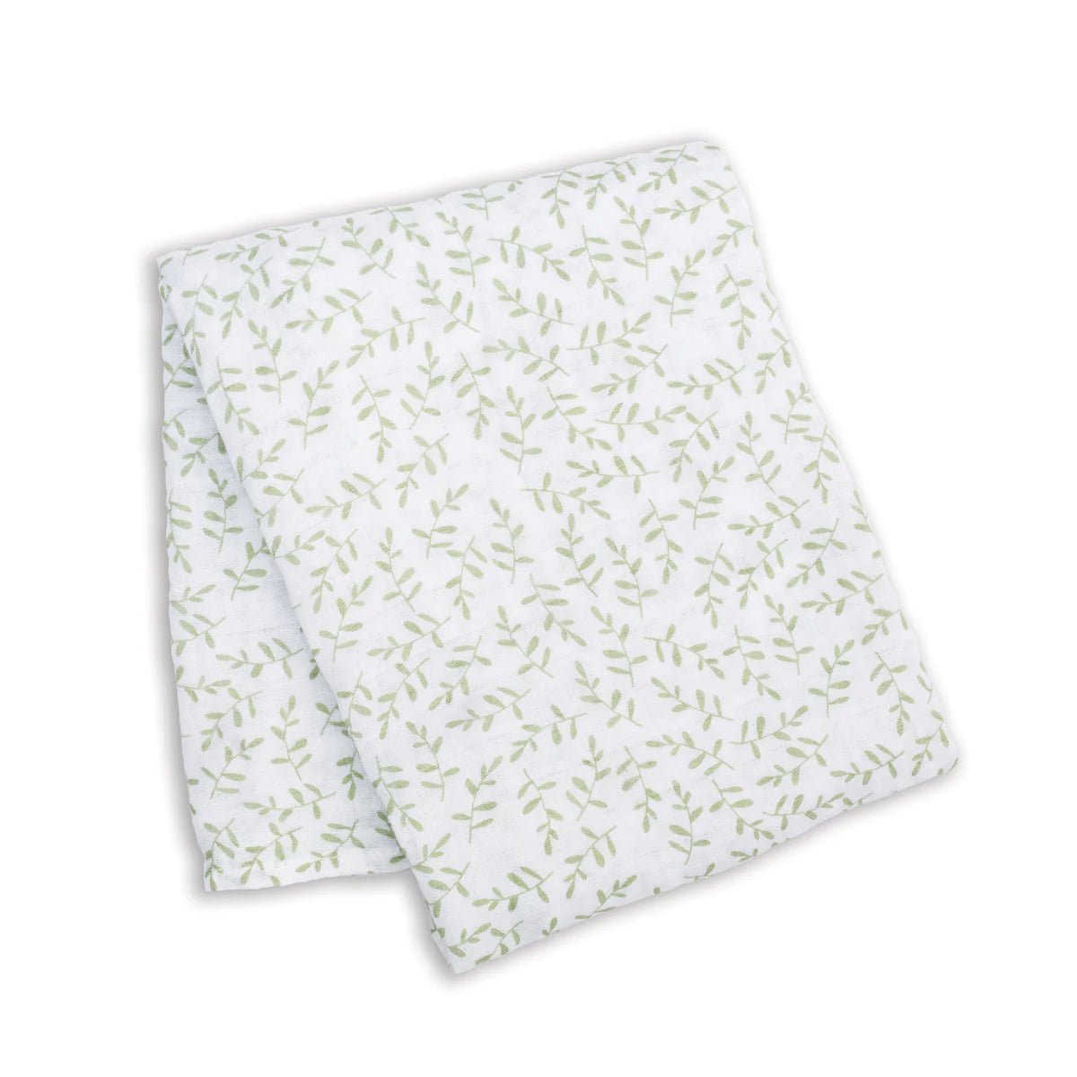 Lulujo Muslin Swaddle - Greenery (100cm x 100cm) - liquidation.store