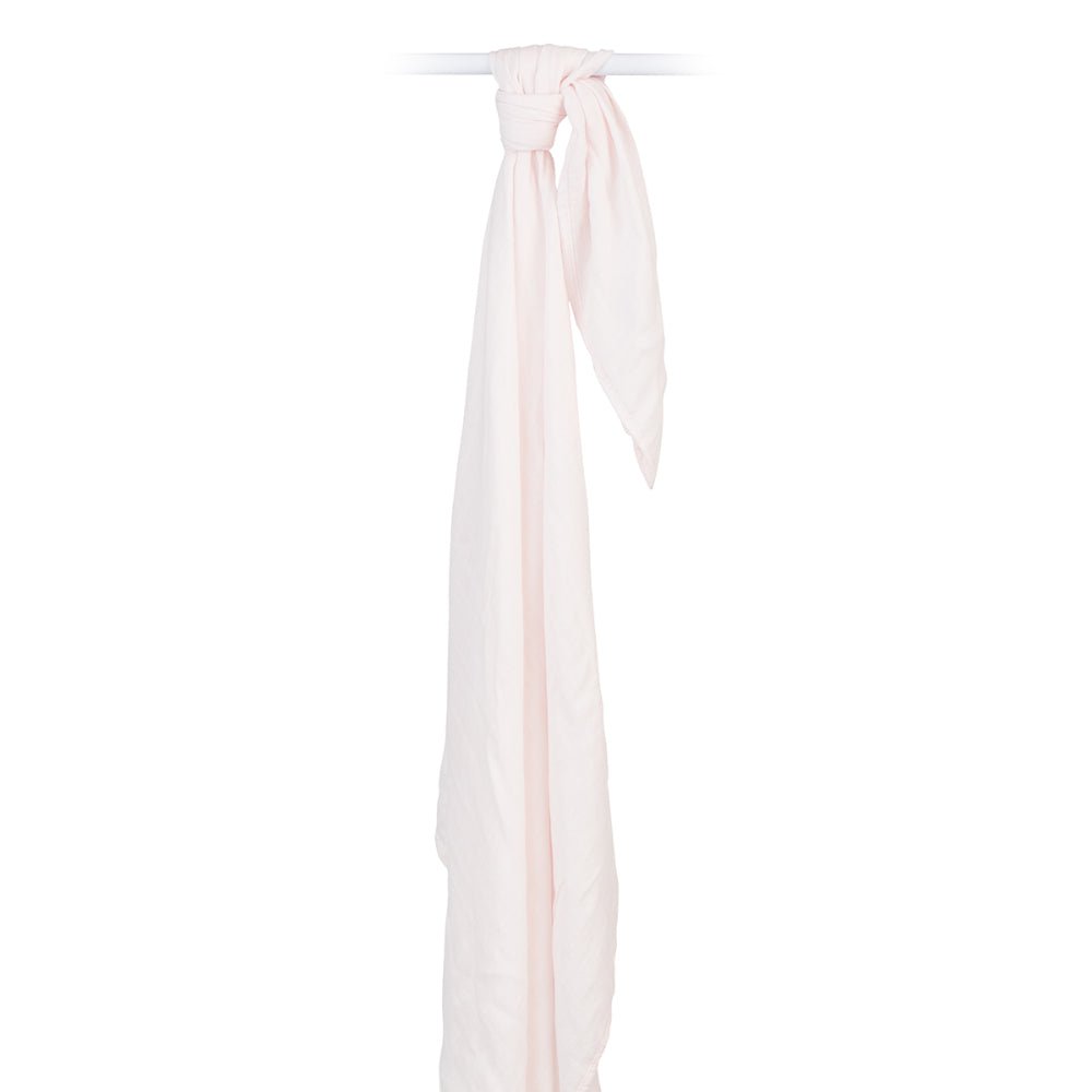 lulujo Soft Bamboo Baby Swaddle Blanket - Pink - liquidation.store