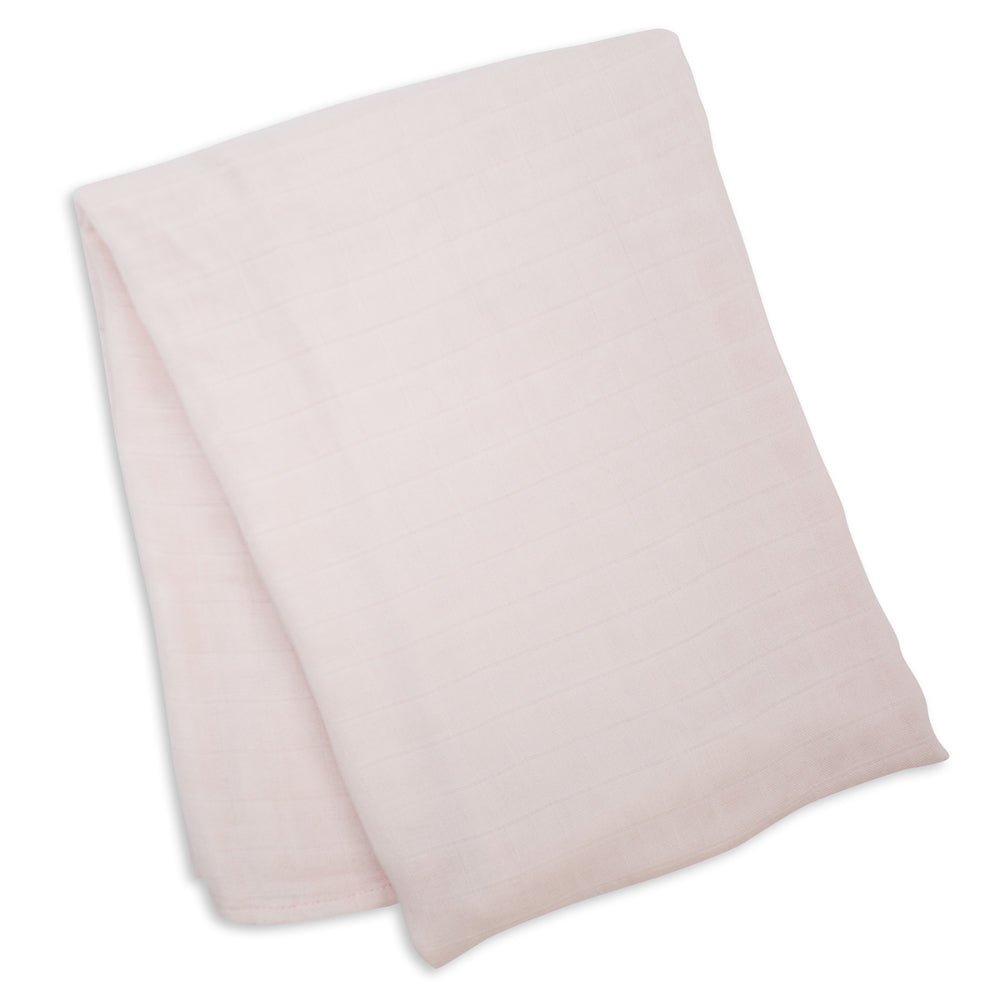 lulujo Soft Bamboo Baby Swaddle Blanket - Pink - liquidation.store