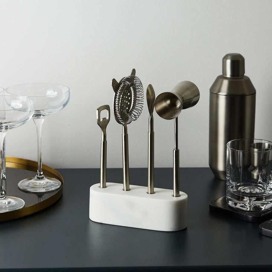 Lunar Ocean Marble Cocktail Gift Set - liquidation.store