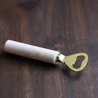 Lunar Ocean Marble & Gold Bottle Opener - liquidation.store
