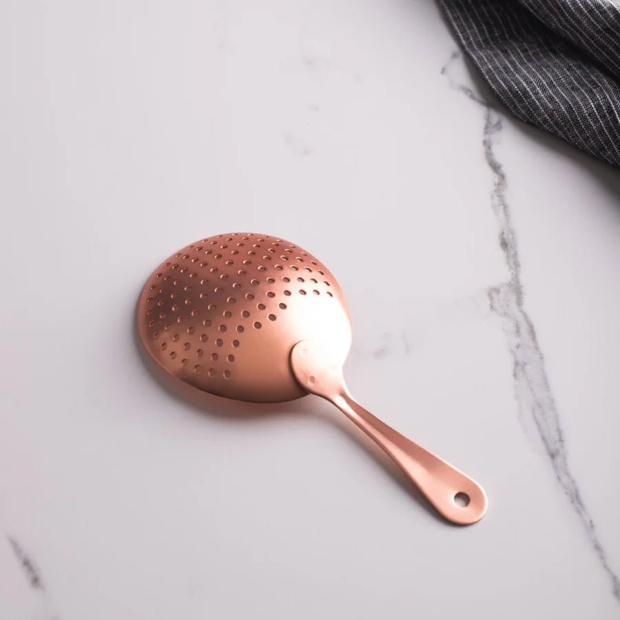 Lunar Oceans Cocktail Set - Copper (Strainer, Spoon, Jigger) - liquidation.store