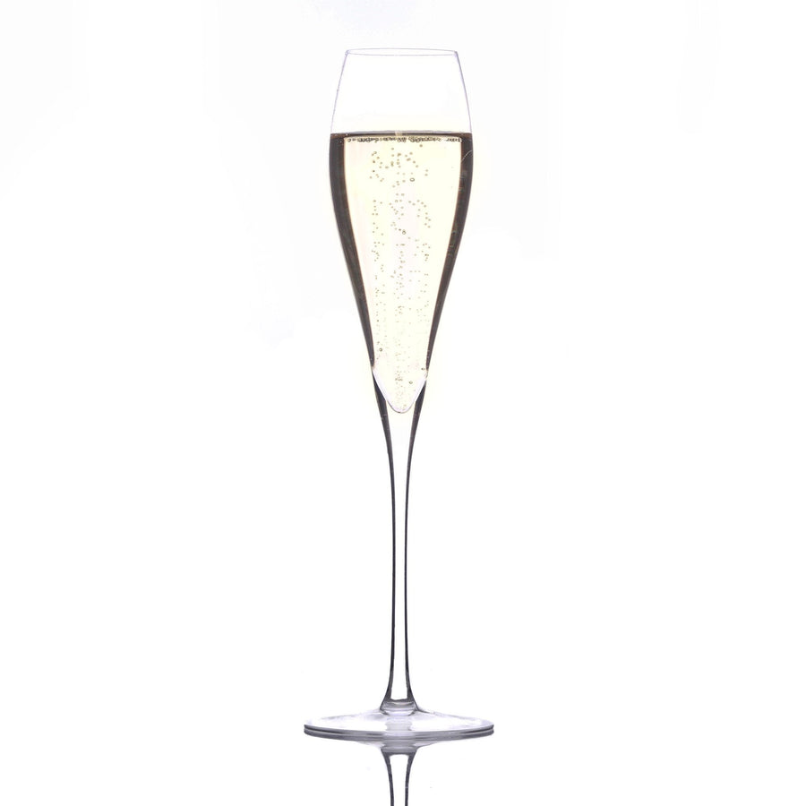 Lunar Oceans Crystal Champagne Flutes (Set of 2) - liquidation.store