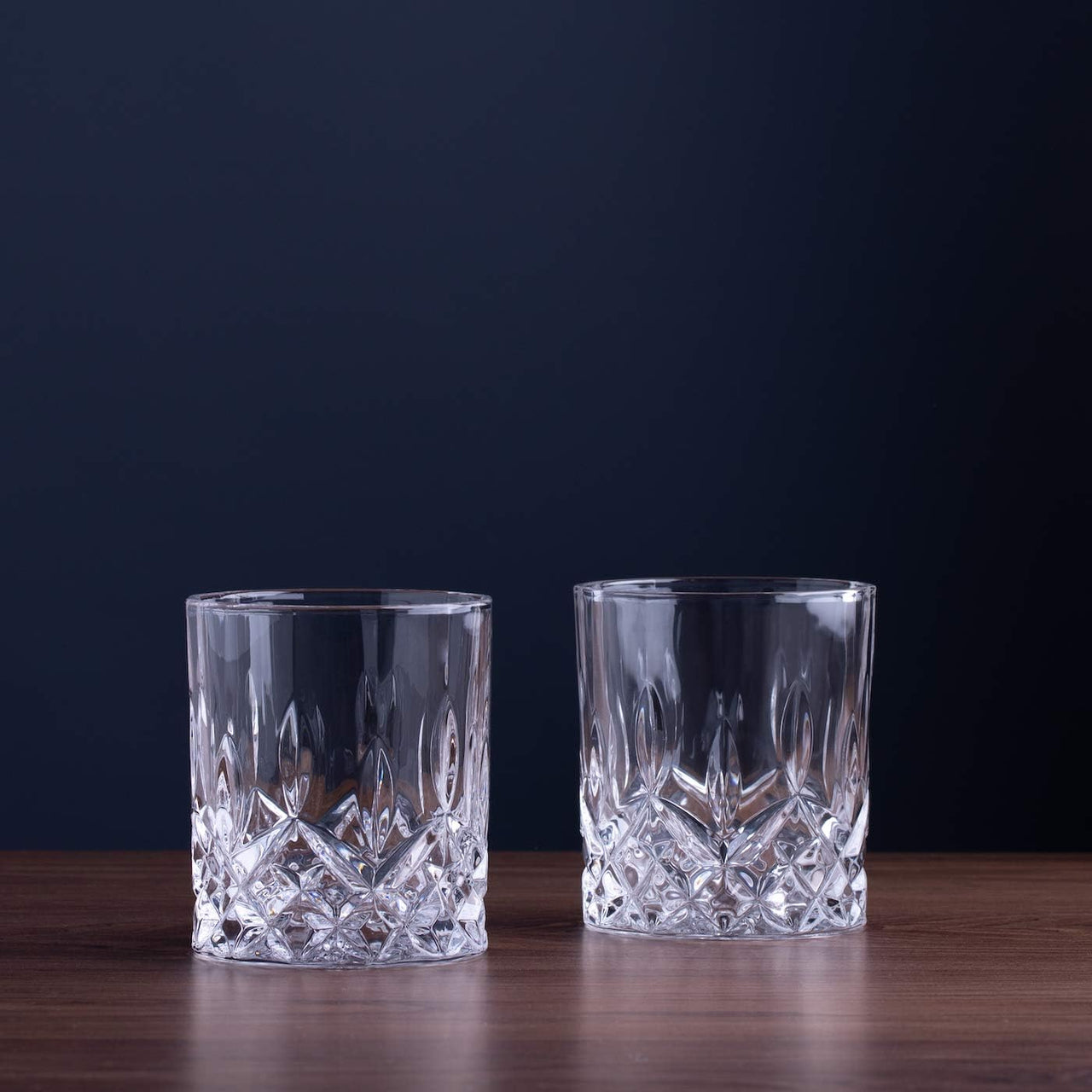 Lunar Oceans Crystal Whisky Glasses (Set of 2) - liquidation.store