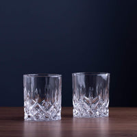 Lunar Oceans Crystal Whisky Glasses (Set of 2) - liquidation.store