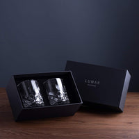 Lunar Oceans Crystal Whisky Glasses (Set of 2) - liquidation.store