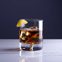 Lunar Oceans Crystalline Whisky Glasses - 250ml (Set of 2) - liquidation.store