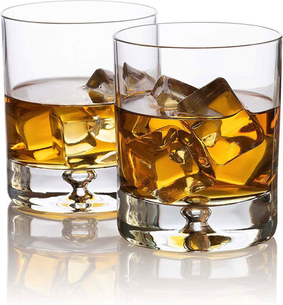 Lunar Oceans Crystalline Whisky Glasses - 250ml (Set of 2) - liquidation.store