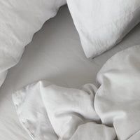 Lunar Oceans Luxe Soft Cotton Bedding Bundle - Light Grey (Size: Double Bed) - liquidation.store