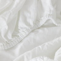 Lunar Oceans Luxe Soft Cotton Bedding Bundle: Pillowcases, Duvet Cover & Fitted Sheet - Various Colours & Sizes - liquidation.store