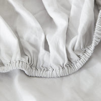 Lunar Oceans Luxe Soft Cotton Fitted Sheet (Various Colours & Sizes) - liquidation.store