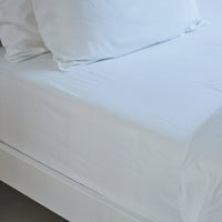 Lunar Oceans Luxe Soft Cotton Fitted Sheet (Various Colours & Sizes) - liquidation.store