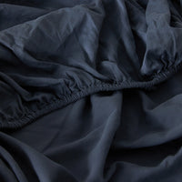 Lunar Oceans Luxe Soft Cotton Fitted Sheet (Various Colours & Sizes) - liquidation.store