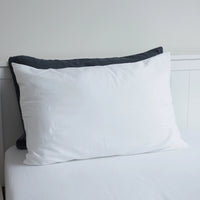 Lunar Oceans Luxe Soft Cotton Pillowcase Pair (2 Pack) - White - liquidation.store