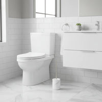 Lunar Oceans Marble Toilet Brush Holder - liquidation.store