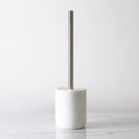 Lunar Oceans Marble Toilet Brush Holder - liquidation.store