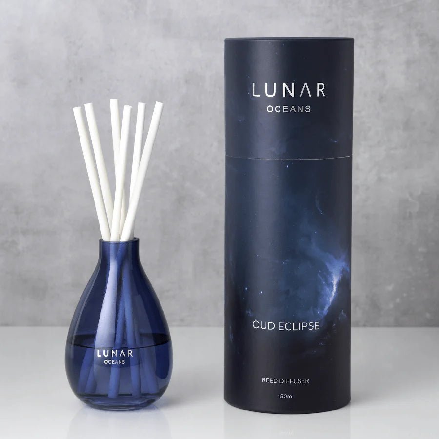 Lunar Oceans Oud Eclipse Reed Diffuser 150ml - liquidation.store