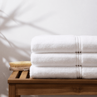 Lunar Oceans Plush Cotton Hand Towels (White) - 3 Pack - liquidation.store