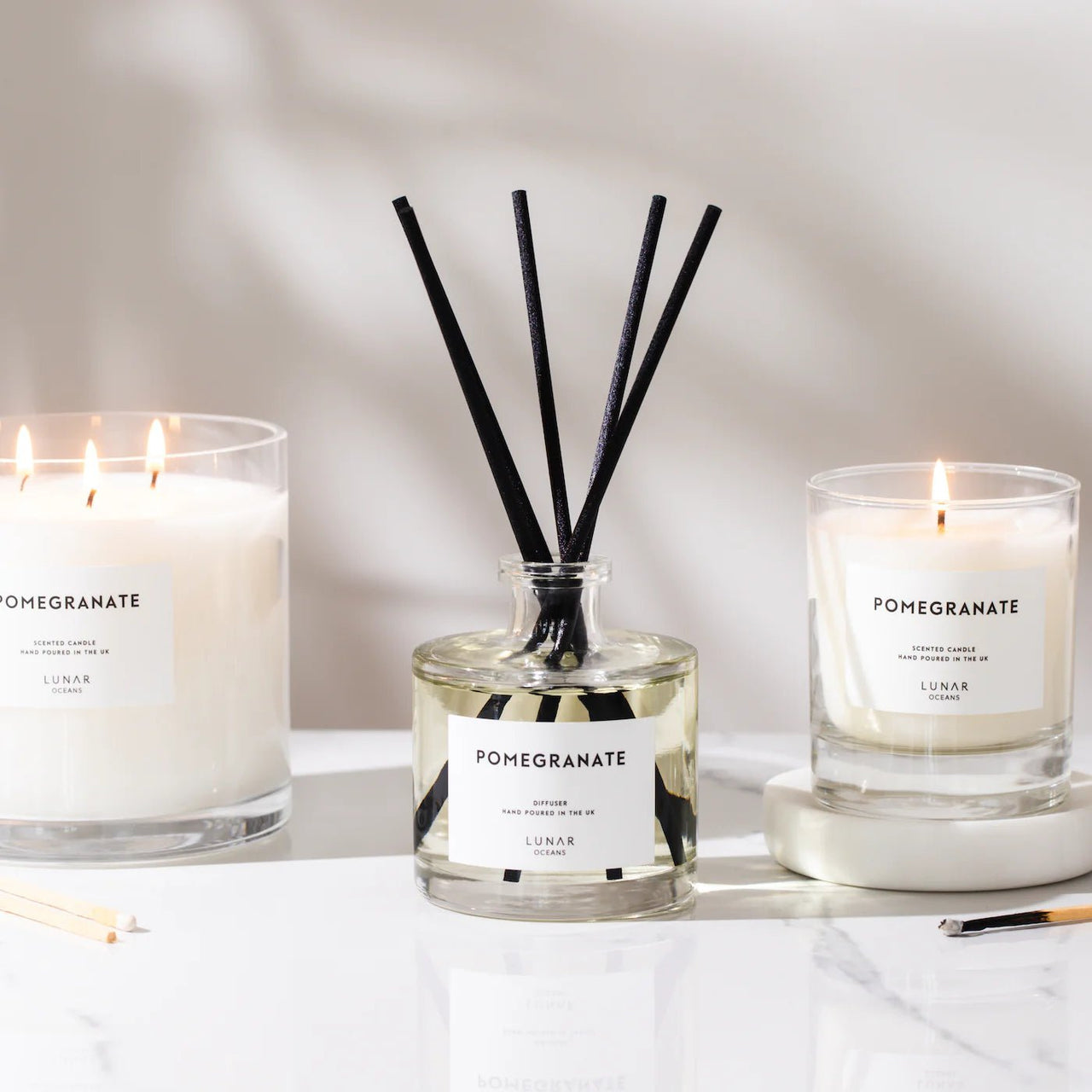 Lunar Oceans Pomegranate Diffuser 200ml - liquidation.store