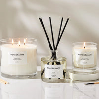Lunar Oceans Pomegranate Scented Candle - 200g - liquidation.store