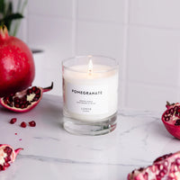 Lunar Oceans Pomegranate Scented Candle - 200g - liquidation.store