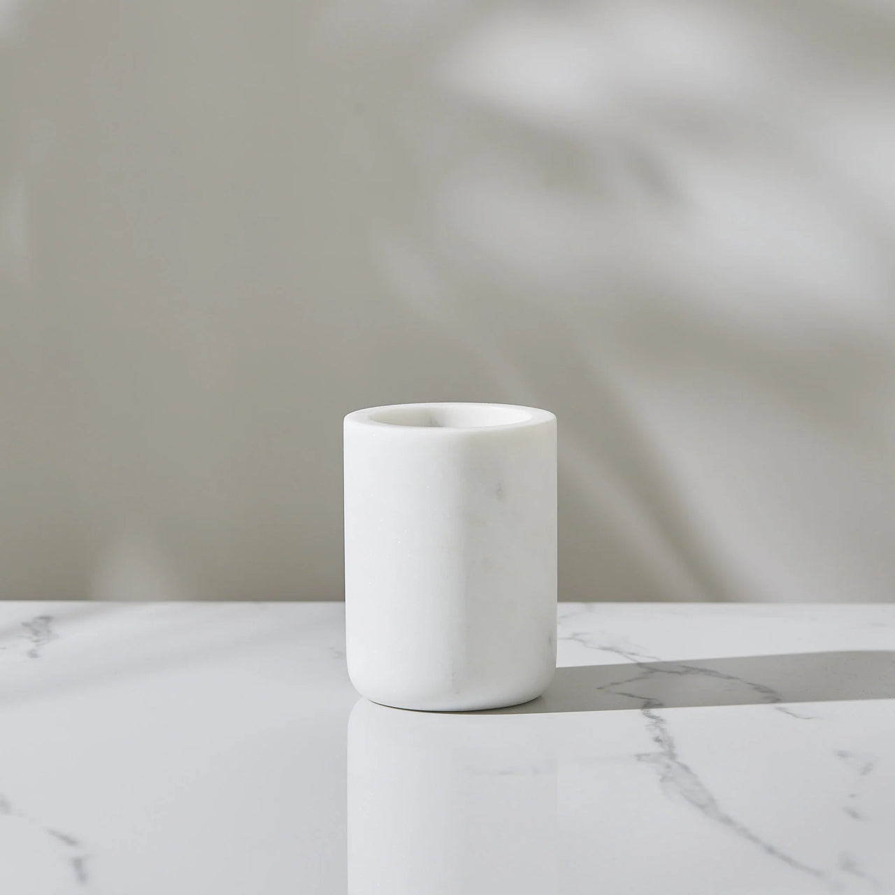 Lunar Oceans Premium Marble Bathroom Tumbler - liquidation.store