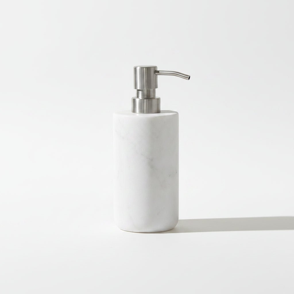 Lunar Oceans Premium Marble Soap Dispenser - liquidation.store
