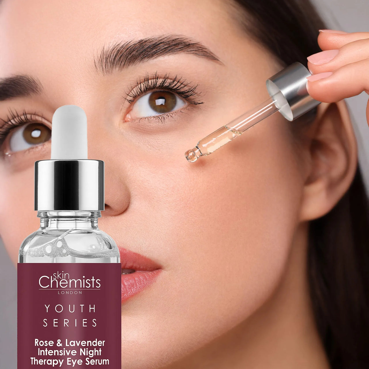 Skin Chemist Youth Series Rose & Lavender Intensive Night Therapy Eye Serum 15ml