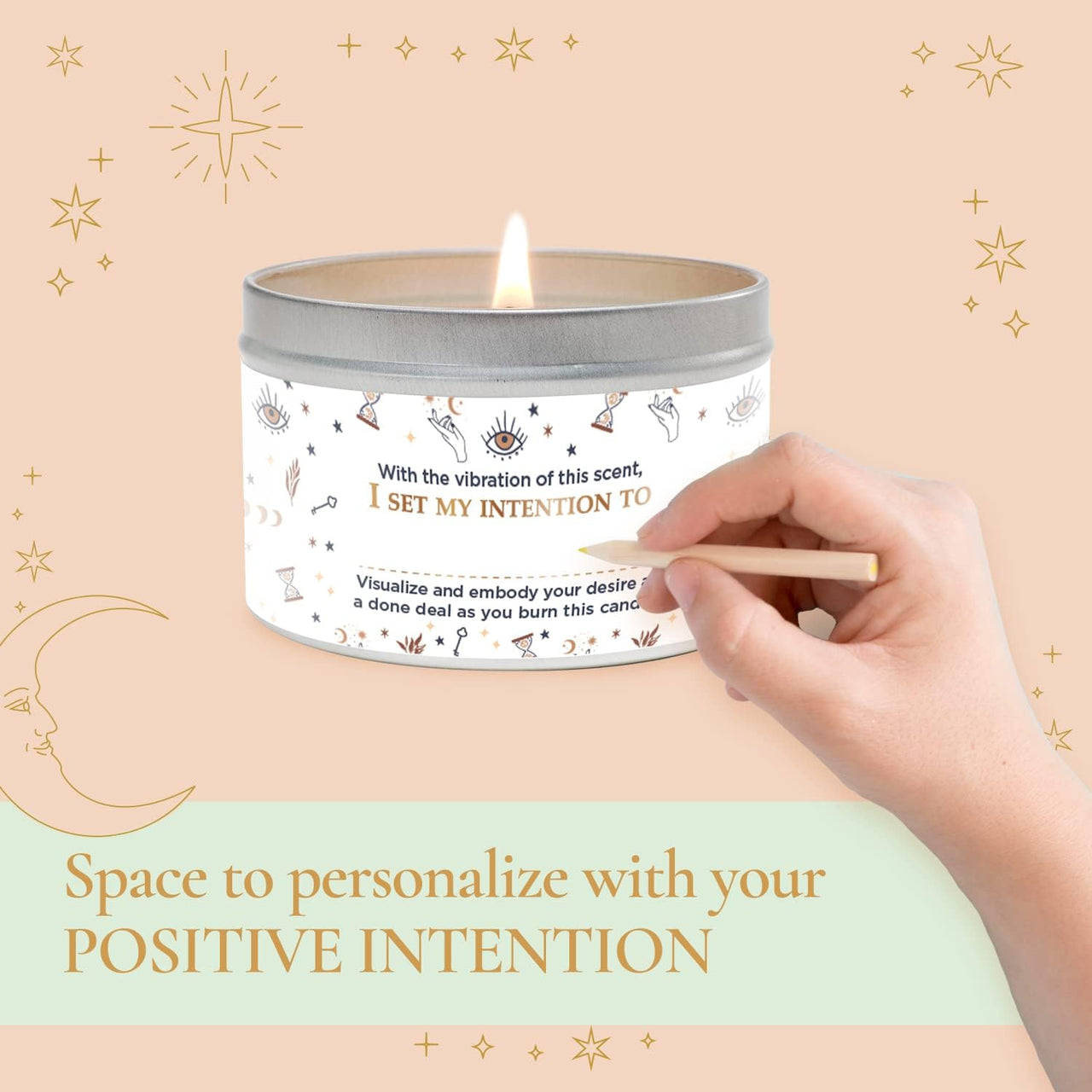 Magnificent 101 Life of Luxury Vibes Candle in Tin Holder - 170g - liquidation.store