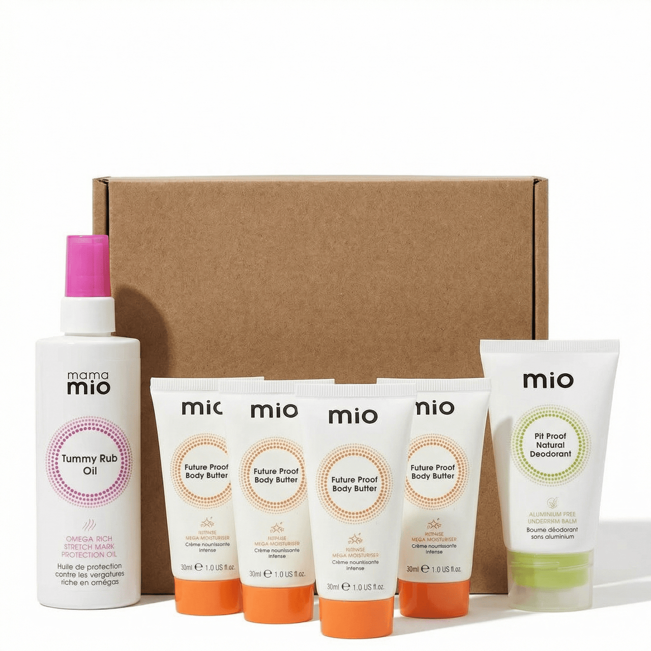 Mama Mio Bump, Butter & Pit Care Gift Set - liquidation.store