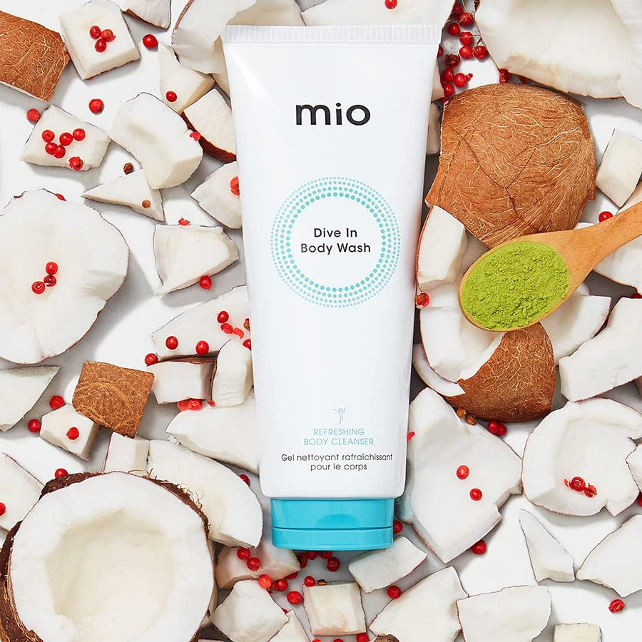 Mama Mio Dive In Body Wash 200ml - Eucalyptus Fragranced - liquidation.store