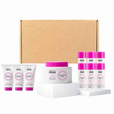 Mama Mio Pregnancy Gift Set - Tummy Oil, Butter & Bust Cream - liquidation.store