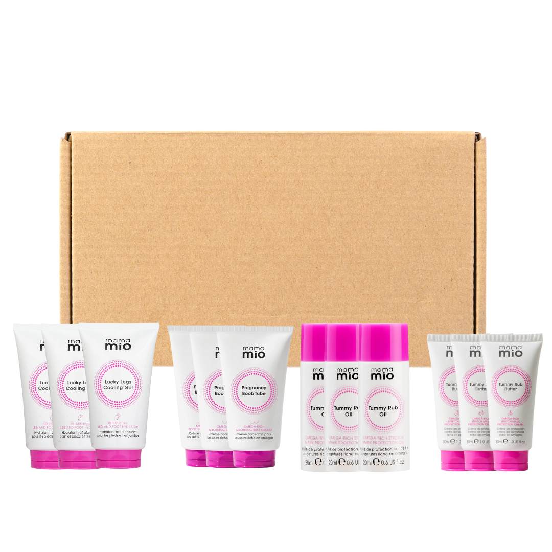 Mama Mio Pregnancy Skincare Selection Box (Minis) - liquidation.store