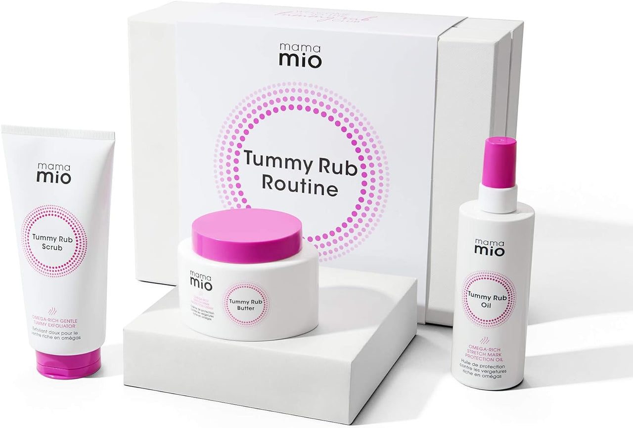 Mama Mio Tummy Rub Routine Pregnancy Gift Set - liquidation.store