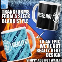 Manchester City F.C. Coffee Mug, 320ml Ceramic Heat Colour Changing Mug - liquidation.store