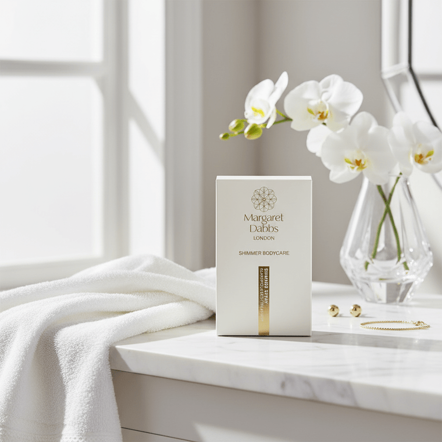 Margaret Dabbs London Shimmer Spray Glamorous Body Treatment - 30ml - liquidation.store
