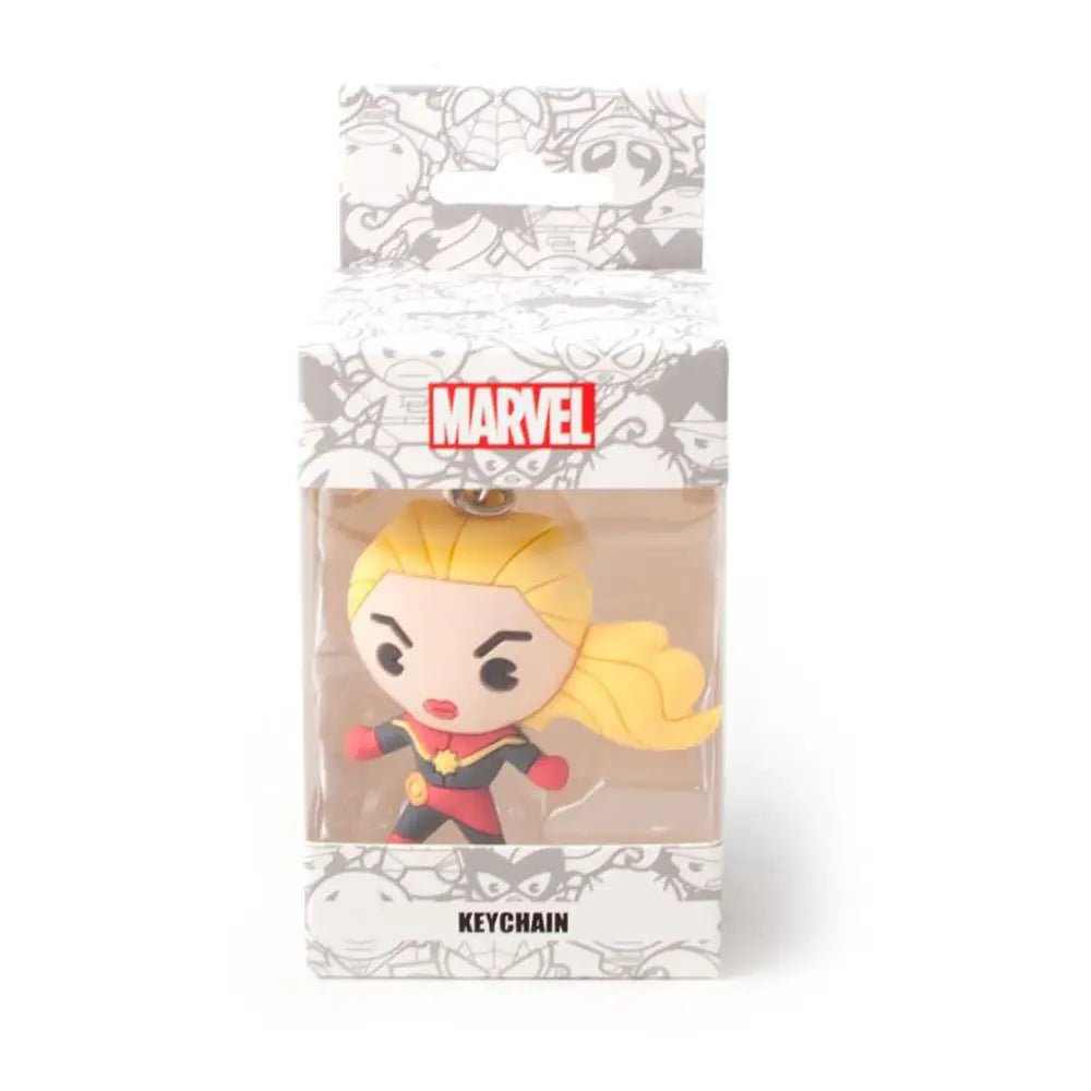 Marvel - Captain Marvel Kawaii 3D Keychain - liquidation.store