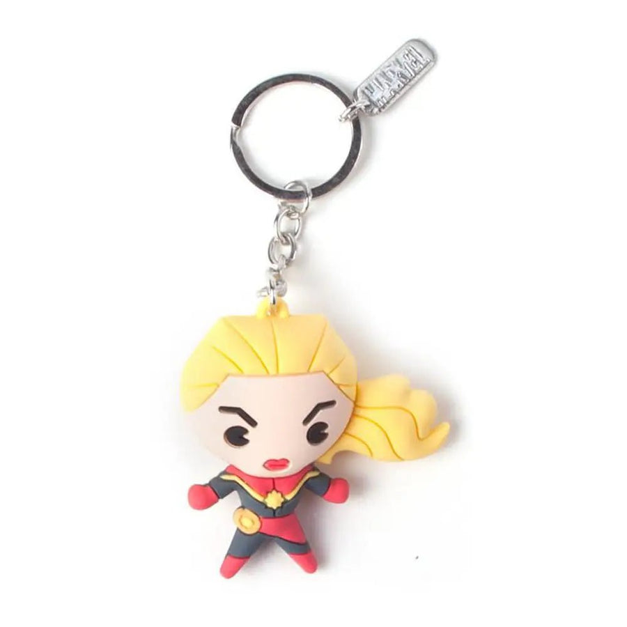 Marvel - Captain Marvel Kawaii 3D Keychain - liquidation.store