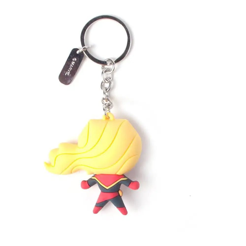 Marvel - Captain Marvel Kawaii 3D Keychain - liquidation.store
