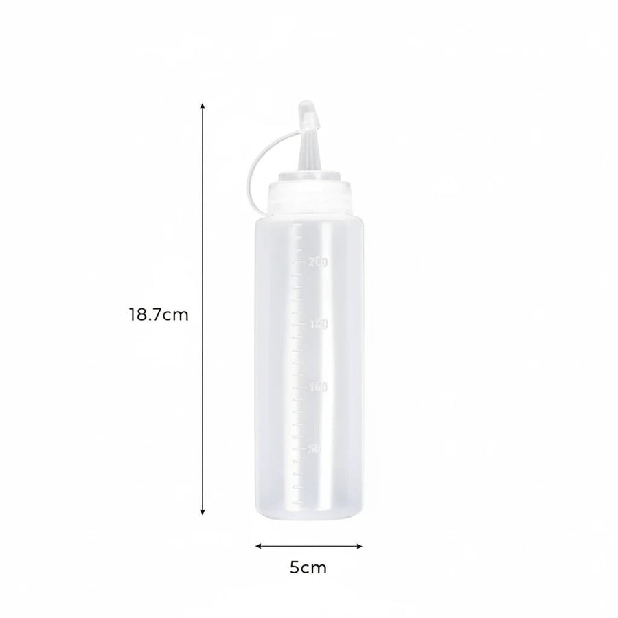 Matana Plastic Sauce Bottles Set of 8 240ml - liquidation.store