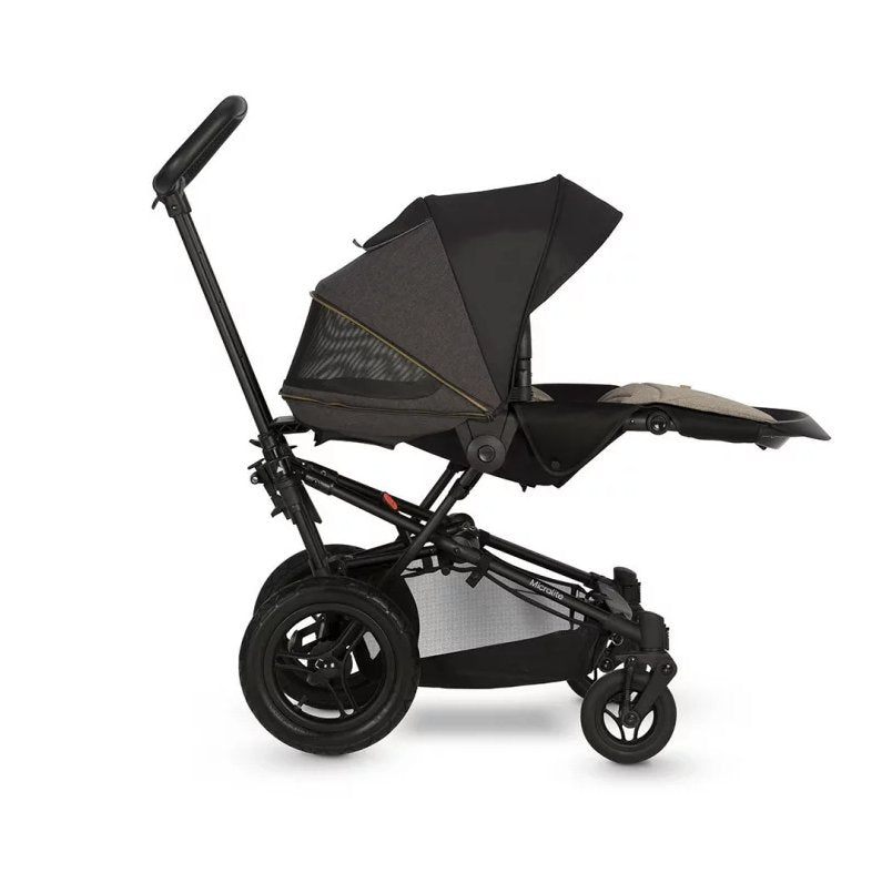 Micralite 2 in 1 Twofold Pushchair Pram - Carbon - liquidation.store