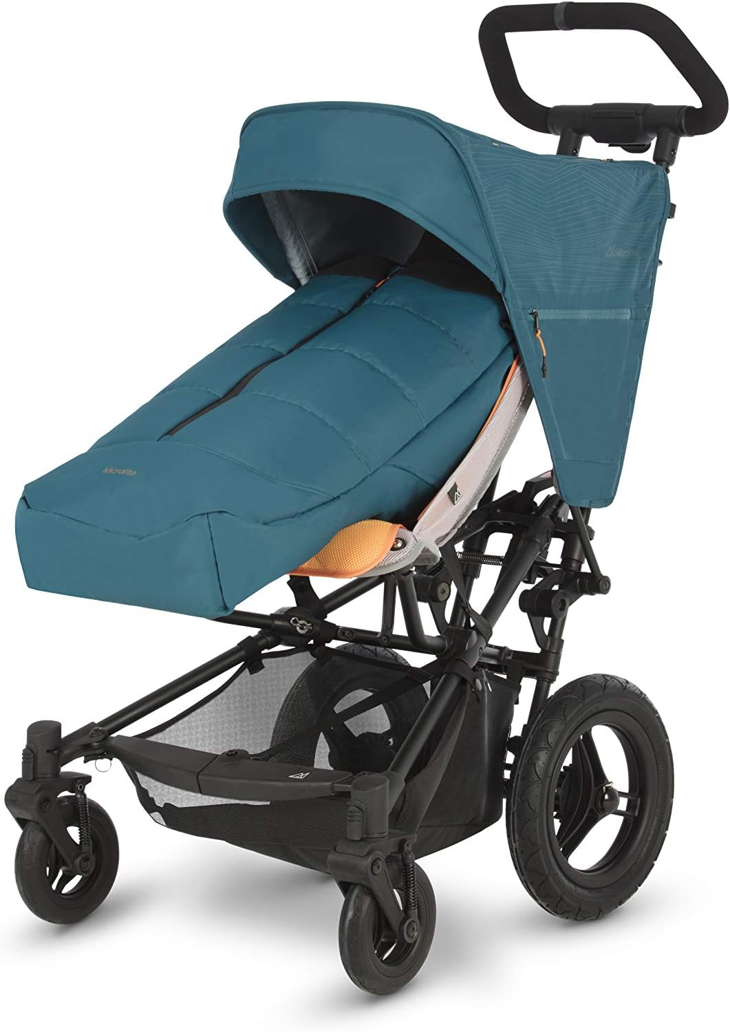 Micralite by Silver Cross FastFold Footmuff – Teal - liquidation.store