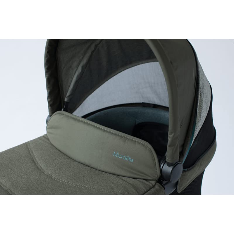 Micralite by Silvercross Twofold Smartfold Carrycot – Evergreen - liquidation.store