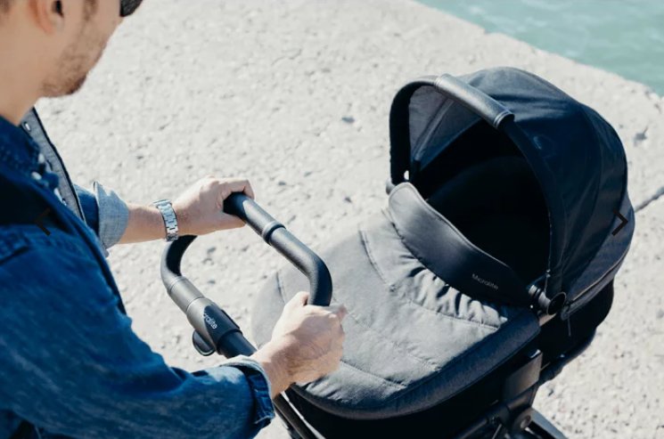 Micralite Twofold Smartfold Carrycot – Carbon - liquidation.store